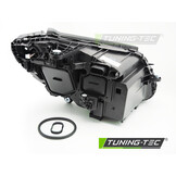 Koplamp links LED - voor Mercedes W205 2014-2018 sedan/station - TYC - zwart