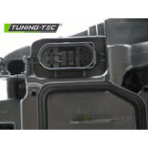 Koplamp links LED - voor Mercedes W205 2014-2018 sedan/station - TYC - zwart