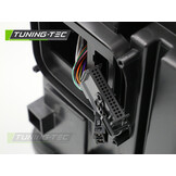 Koplamp links LED - voor Mercedes W205 2014-2018 sedan/station - TYC - zwart