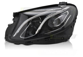 Koplamp links LED geschikt voor Mercedes W213 2016-2019 - TYC - zwart