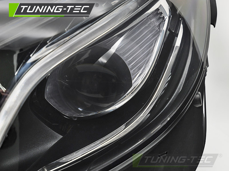 Koplamp links LED - voor Mercedes W213 2016-2019 - TYC - zwart