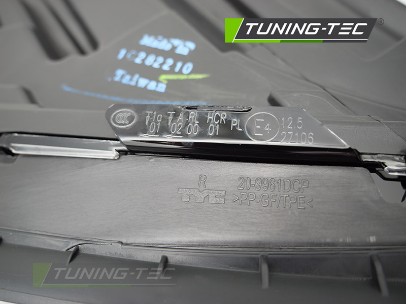 Koplamp links LED - voor Mercedes W213 2016-2019 - TYC - zwart