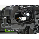 Koplamp rechts LED - geschikt voor Mercedes W205 2014-2018 sedan/station - TYC - zwart