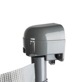 Traphekje oprolbaar - PVC - 87x151,5 cm - veiligheidshek