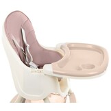 Kinderstoel - meegroei - eetstoel baby - 3-in-1 - roze