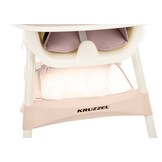 Kinderstoel - meegroei - eetstoel baby - 3-in-1 - roze