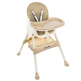 Kinderstoel - meegroei - eetstoel baby - 3-in-1 - beige