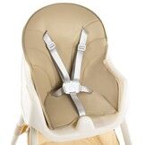Kinderstoel - meegroei - eetstoel baby - 3-in-1 - beige