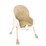 Kinderstoel - meegroei - eetstoel baby - 3-in-1 - beige
