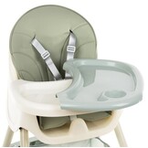 Kinderstoel - meegroei - eetstoel baby - 3-in-1 - lichtgroen