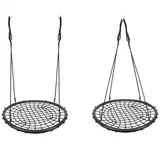 Nestschommel - gevlochten - 100 cm - tot 150 kg - nest schommel