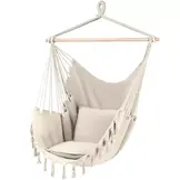 Hangstoel buiten en binnen - 130x97 cm - max. 120 kg - beige