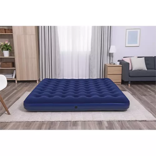 Bestway 2 persoons luchtbed - 203 x 183 x 22 cm - blauw
