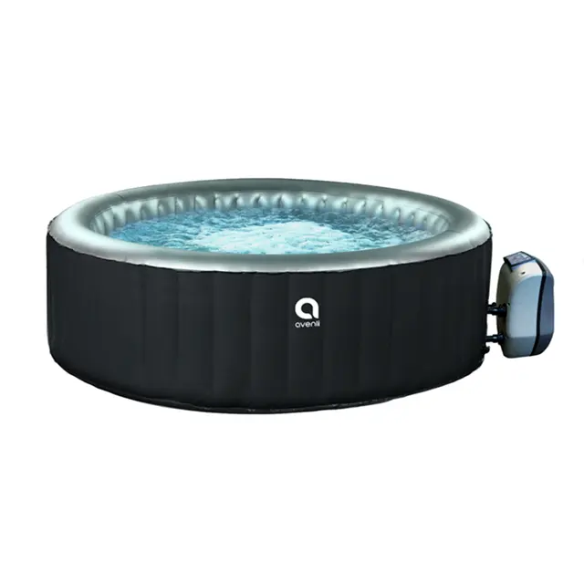 Avenli - bubbelbad buiten - opblaasbaar - 3 persoons - Ø 135 cm