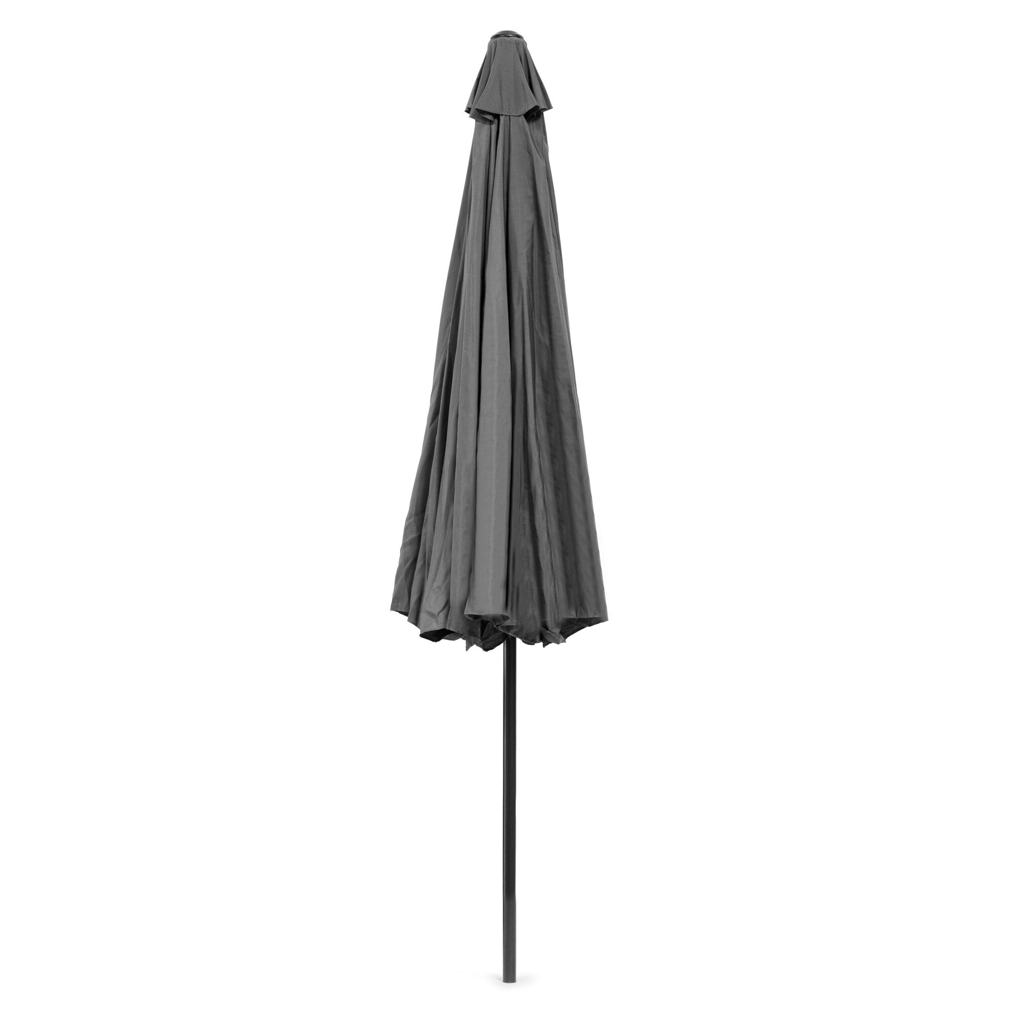 Tuinparasol - grijs - zwengel - kantelbaar - 300x250cm