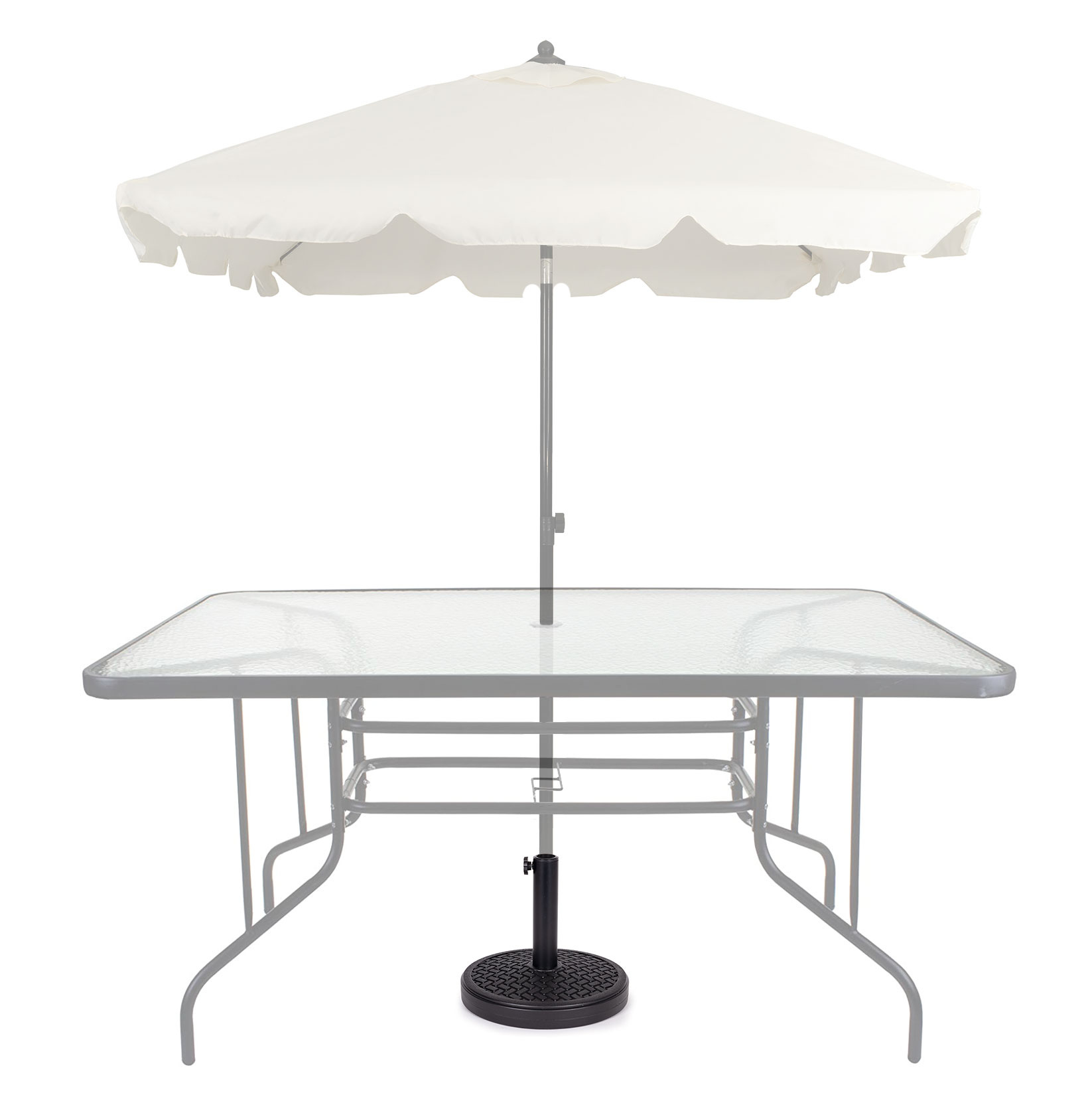 Parasolvoet - 12KG - voor tuin - voor terras