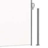 Uittrekbaar windscherm - beige - 300x200 cm - voor terras & tuin