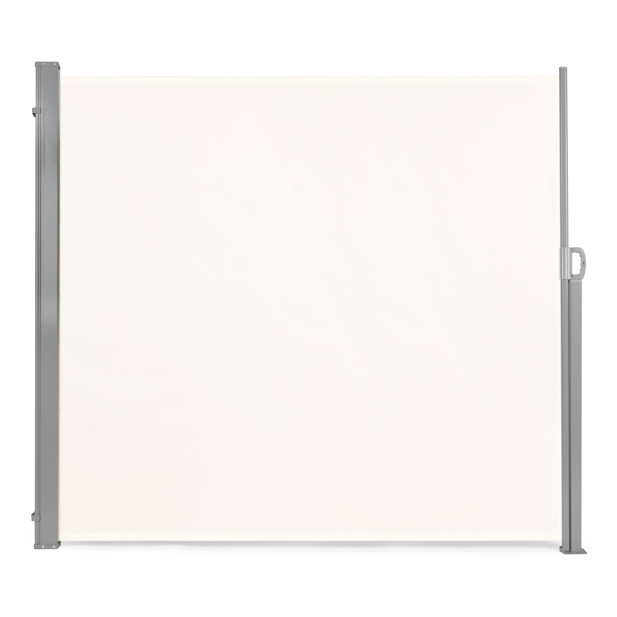 Uittrekbaar windscherm - beige - 300x200 cm - voor terras & tuin