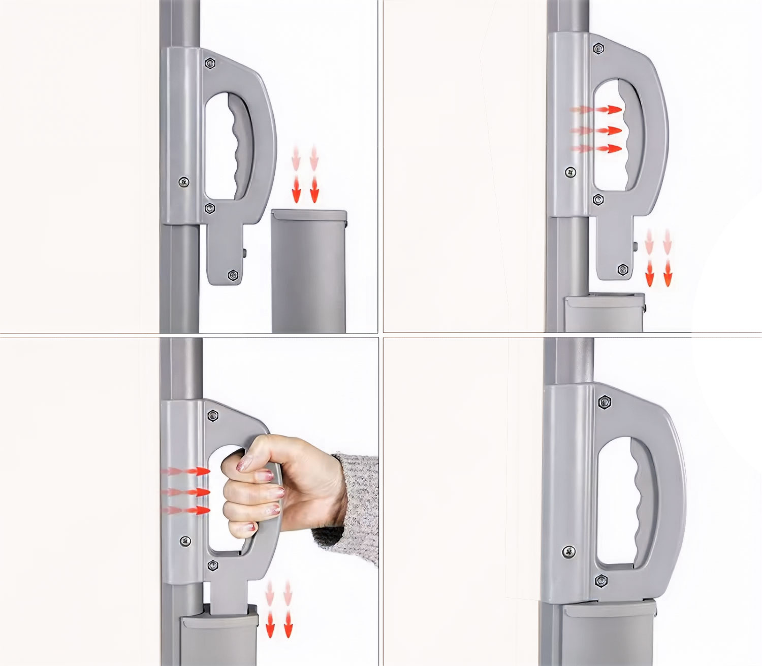 Uittrekbaar windscherm - beige - 300x200 cm - voor terras & tuin