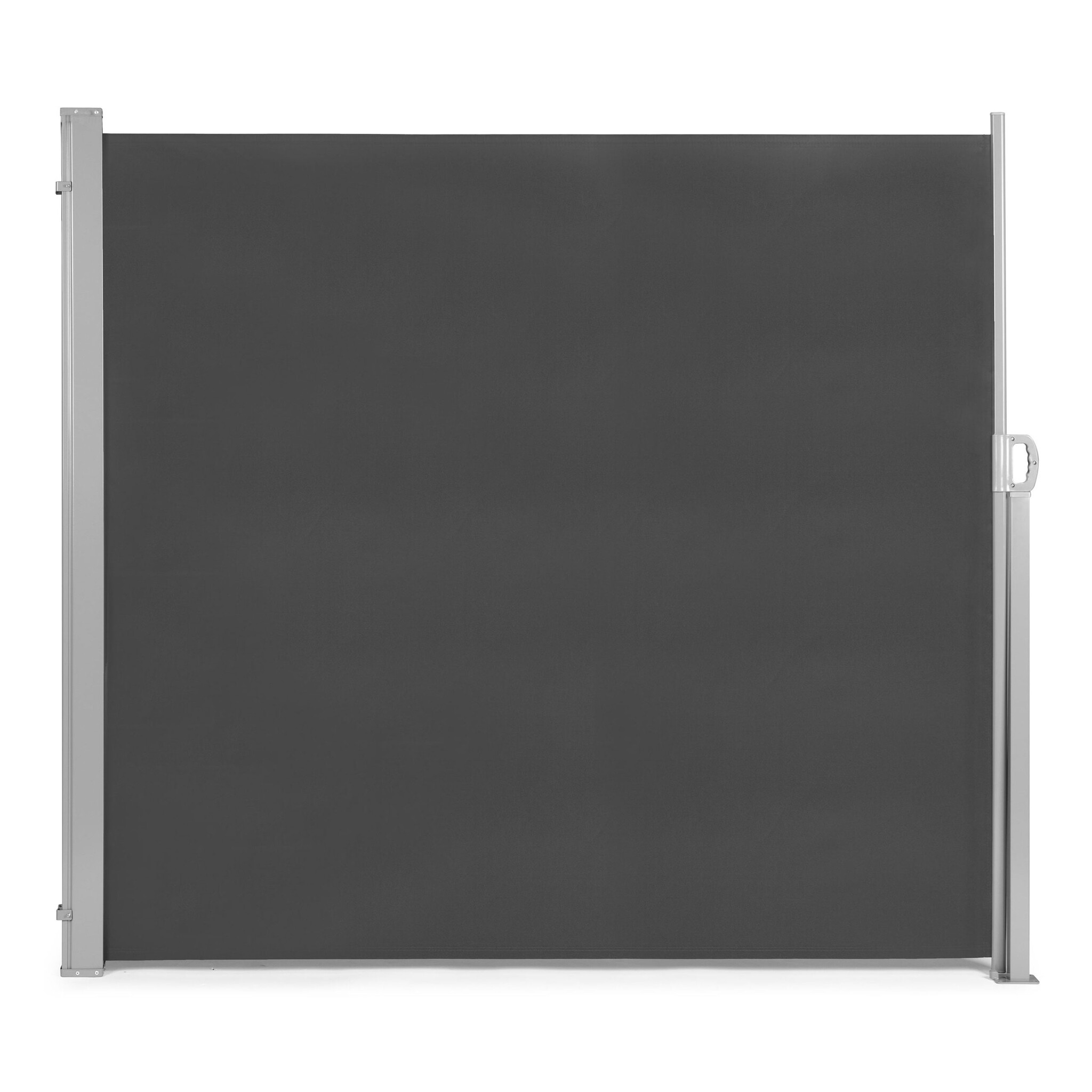 Uittrekbaar windscherm - antraciet - 300x200 cm - terras & tuin