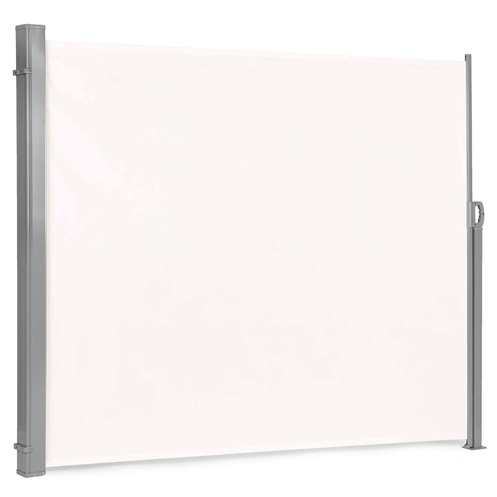 Uittrekbaar windscherm - beige - 300x180 cm - terras & tuin