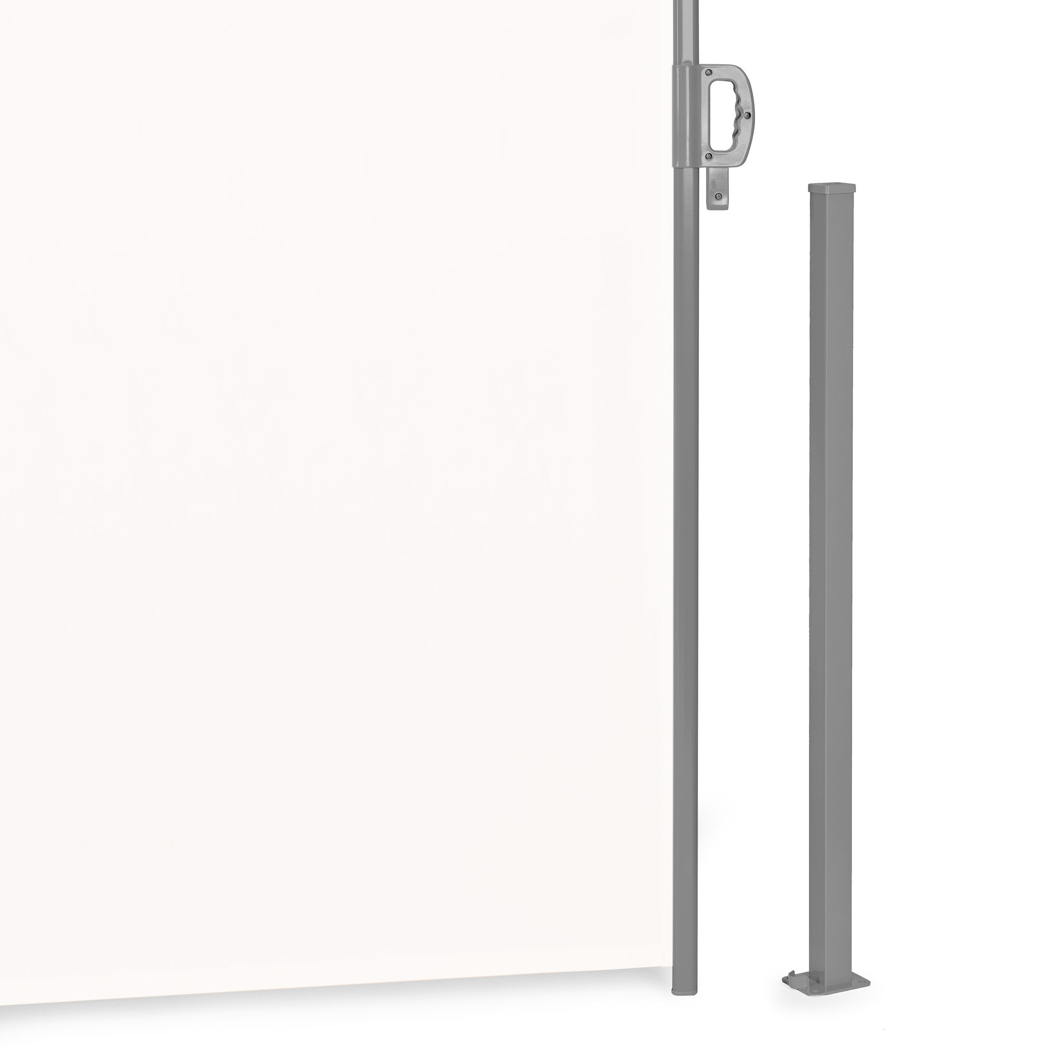 Uittrekbaar windscherm - beige - 300x180 cm - terras & tuin