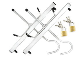 Ladderklem - imperiaal - met hangslot - tot 28 cm