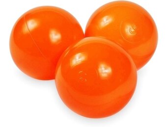 Ballenbak ballen oranje (70mm) 1000 stuks