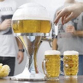 Biertap - drankdispencer - 3.5L - 44 x 24 cm - met ijscontainer