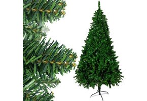 Kunstkerstboom - spar - 100 x 220 cm - 3-delig - groen