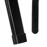 Balkon set - tuinset - 2 persoons - metaal - zwart