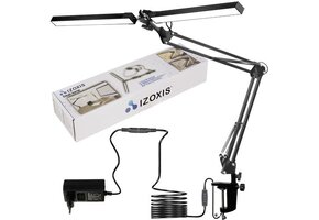 Bureaulamp - verstelbaar - 73,5 cm - 3 lichtkleuren - zwart