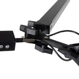 Bureaulamp - verstelbaar - 73,5 cm - 3 lichtkleuren - zwart