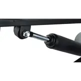 Stepper fitness - met weerstandsbanden - display - max 120 kg