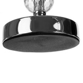 Kaarsenstandaard - 3 kandelaars - 28, 34 en 41 cm hoog - zilver