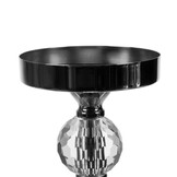 Kaarsenstandaard - 3 kandelaars - 28, 34 en 41 cm hoog - zilver