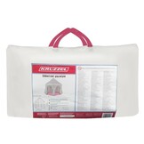 Speeltent - met gordijnen - 123 x 123 x 140 cm - grijs/roze