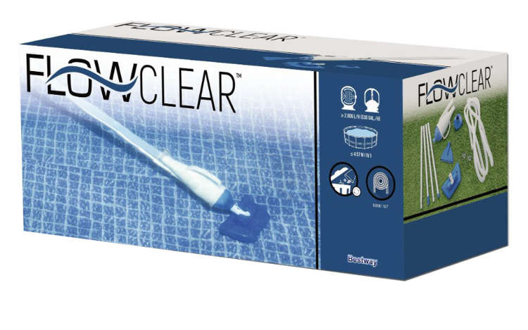 Bestway - zwembad stofzuiger - 2006 liter per uur - 6m slang