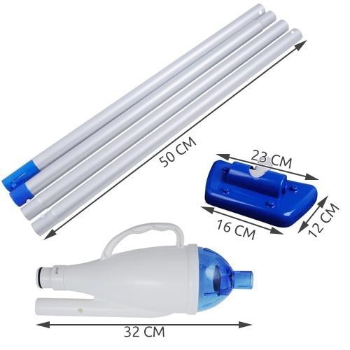 Bestway - zwembad stofzuiger - 2006 liter per uur - 6m slang