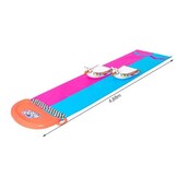 Bestway - dubbele waterglijbaan - met sproeiers - lama - 488 cm