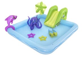 Bestway - kinderzwembad - aquarium - fontein - 239x206x86cm