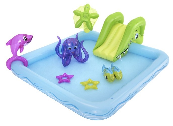 Bestway - kinderzwembad - aquarium - fontein - 239x206x86cm