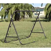 Rebounder voetbal - 100 x 100 x 72 cm - met richtvisier - zwart