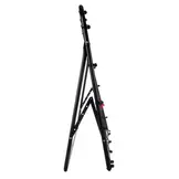 Rebounder voetbal - 120 x 120 x 72 cm - met richtvisier - zwart