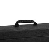 Inklapbare tafel - klaptafel - 180x74x74 cm - zwart