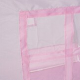 Speeltent - 130 x 100 x 115 cm - met verlichting - roze/wit