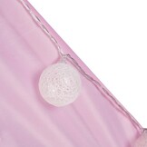 Speeltent - 130 x 100 x 115 cm - met verlichting - roze/wit