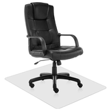 Vloerbeschermer 100 x 70 cm – Bureaustoelmat – Wit