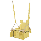 Babyschommel - babyswing - met oren - max. 20 kg - geel
