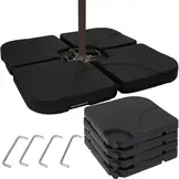 Parasol tegels- 104 x 104 x 8 cm - 4 elementen - 60L